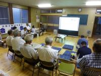 山野井公会堂での議会報告会写真