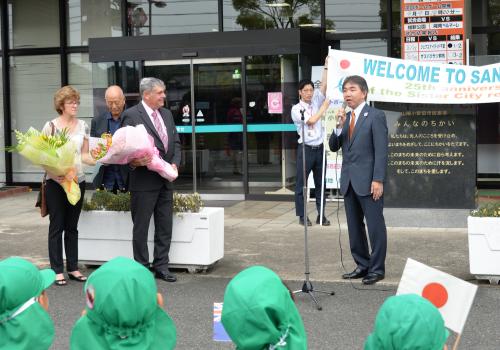 モートンベイ市長と藤田市長