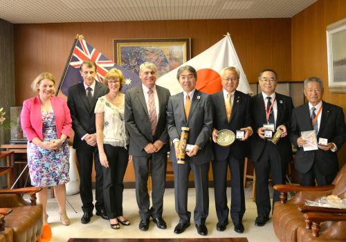 モートンベイ市長と藤田市長