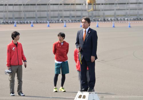 寝太郎リレーマラソンin山陽オートレース場