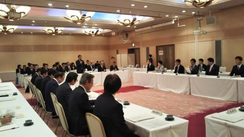 山口県市長会議・県政推進懇談会