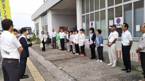社会を明るくする運動街頭啓発
