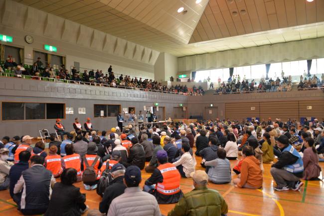 避難所開設・運営訓練