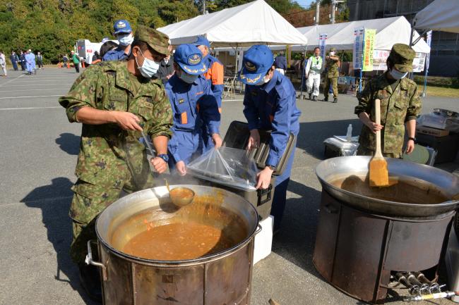 炊き出し訓練