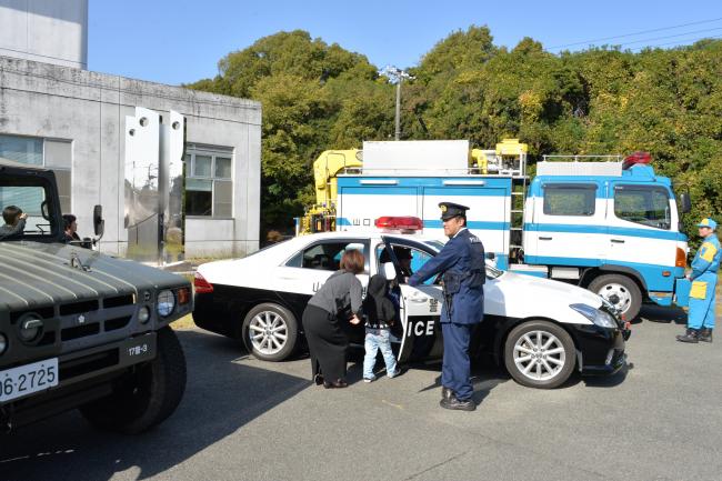 防災関係機関による展示・体験コーナー