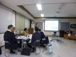 有帆公民館での議会報告会