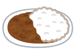 カレーのイラストです