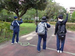 遊歩道の出発地点です。