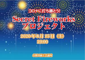 小野田商工会議所シークレット花火