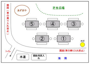 バーベキュー施設概観