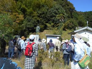 健康推進員さんが企画したウォーキングイベントの写真です