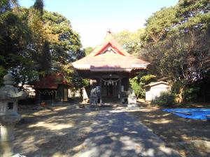 津布田八幡宮の写真です