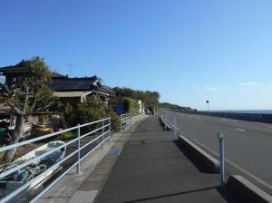 海岸沿いの写真です