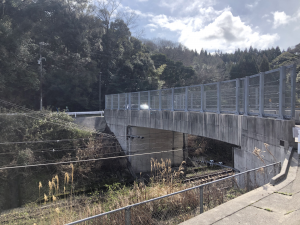 石炭跨線橋の写真です。