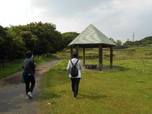 縄地ヶ鼻公園内　休憩所の写真