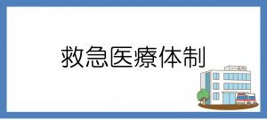 救急医療体制のバナーの画像です。