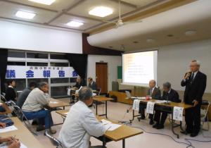 平成24年9月議会報告会の様子