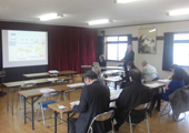 郷自治会館で開催した意見交換会