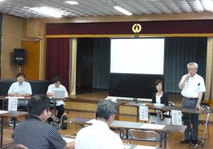 平成25年6月議会報告会の様子