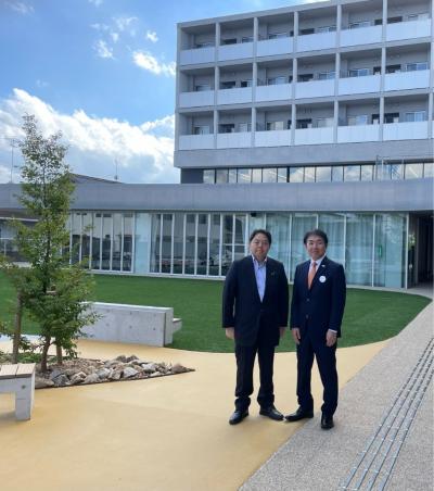 視察の様子