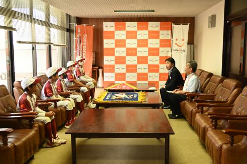 市長との会談