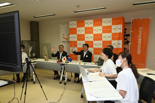 オンライン会談