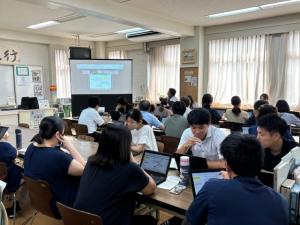 高千帆中学校研修