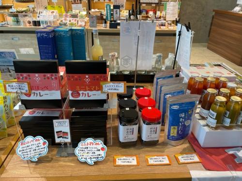 物産展の様子