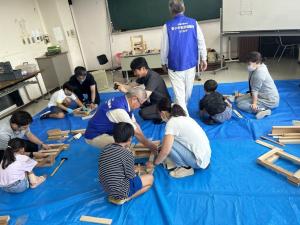 木工教室の様子　