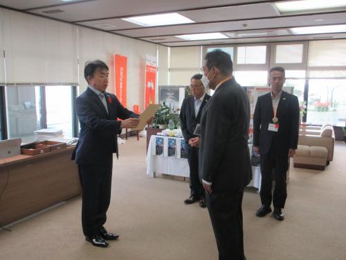 辞令交付