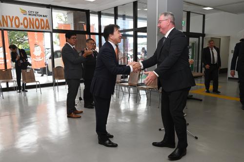 歓迎セレモニー