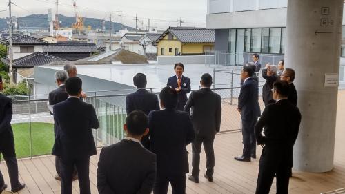 Aスクエア視察