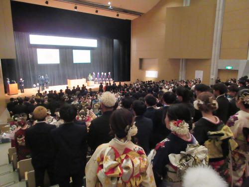 会場内