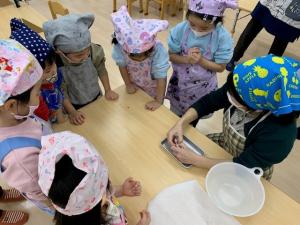ミニしょくいくはかせ教室の様子