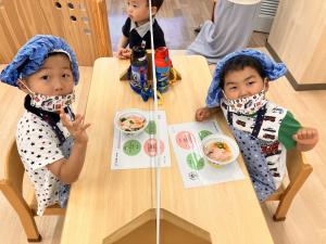 ミニしょくいくはかせ教室の様子