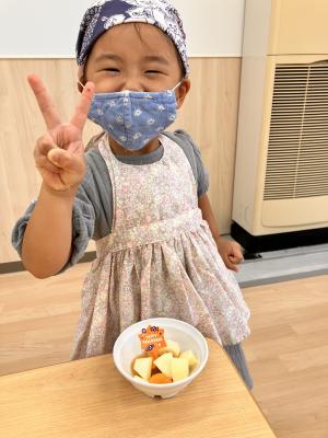ミニしょくいくはかせ教室の様子