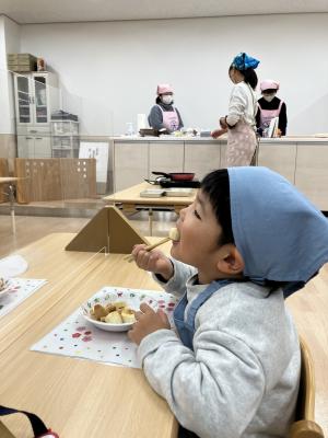ミニしょくいくはかせ教室の様子