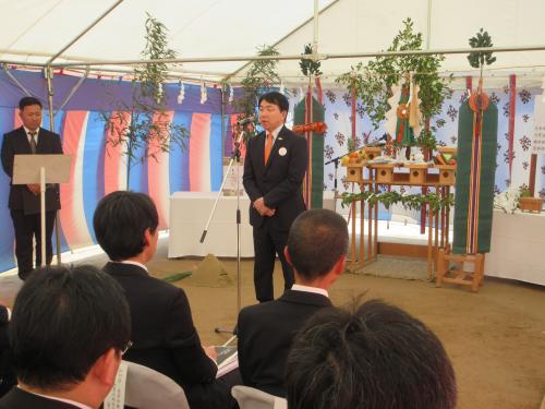 市長あいさつ