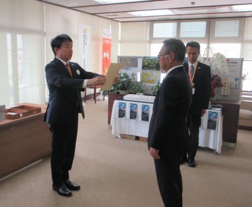 辞令交付
