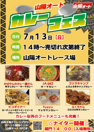 カレーフェスチラシ