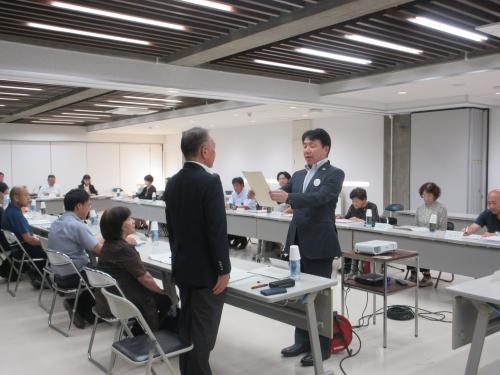 辞令交付