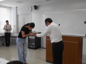 ねたろう食育博士養成講座の様子