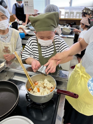 博士主催料理教室