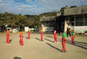 準備運動の様子