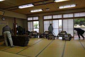 センター大掃除