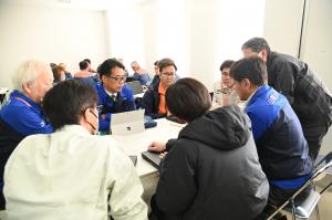 防災訓練の様子