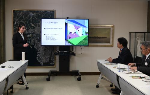 プレゼンの様子