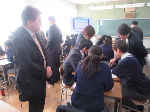 授業視察