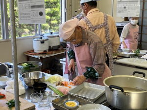 調理の様子