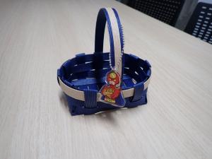 クラフトバンドかご